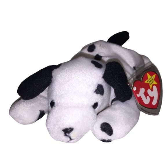The Beanie Babies Collection TY Plush Dog named "Dotty" - Picture 12 of 12